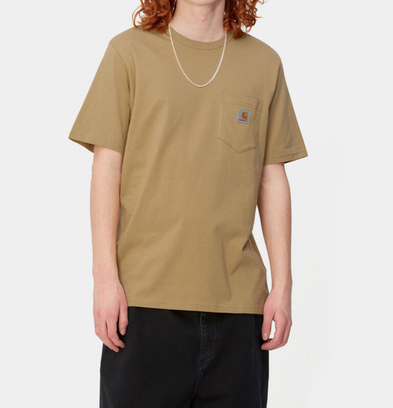 Carhartt Wip Pocket T-Shirt Agate gr.M (gelb)