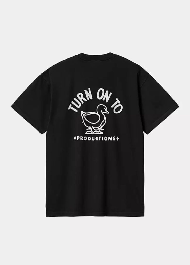Carhartt Wip Stamp Loose Fit T-Shirt (schwarz)