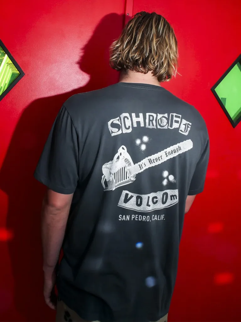 Volcom x Schroff Chainshaw T-Shirt (grau)