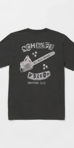 Volcom x Schroff Chainshaw T-Shirt (grau)