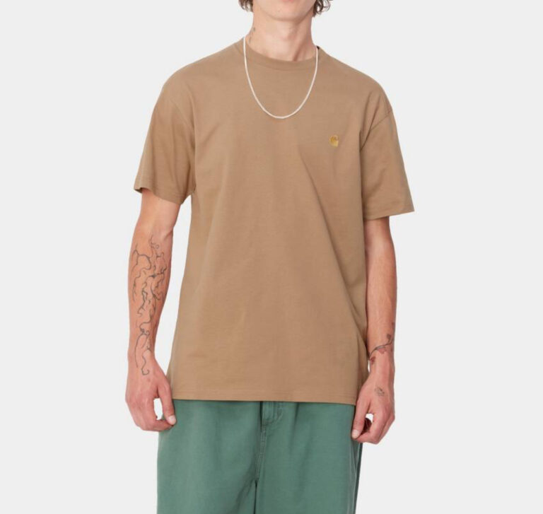 Carhartt Wip Chase T-Shirt Peanut gr.M (braun)