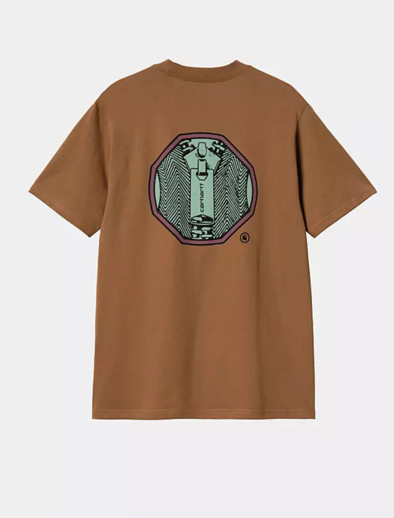 Carhartt Wip Zipper T-Shirt (braun)
