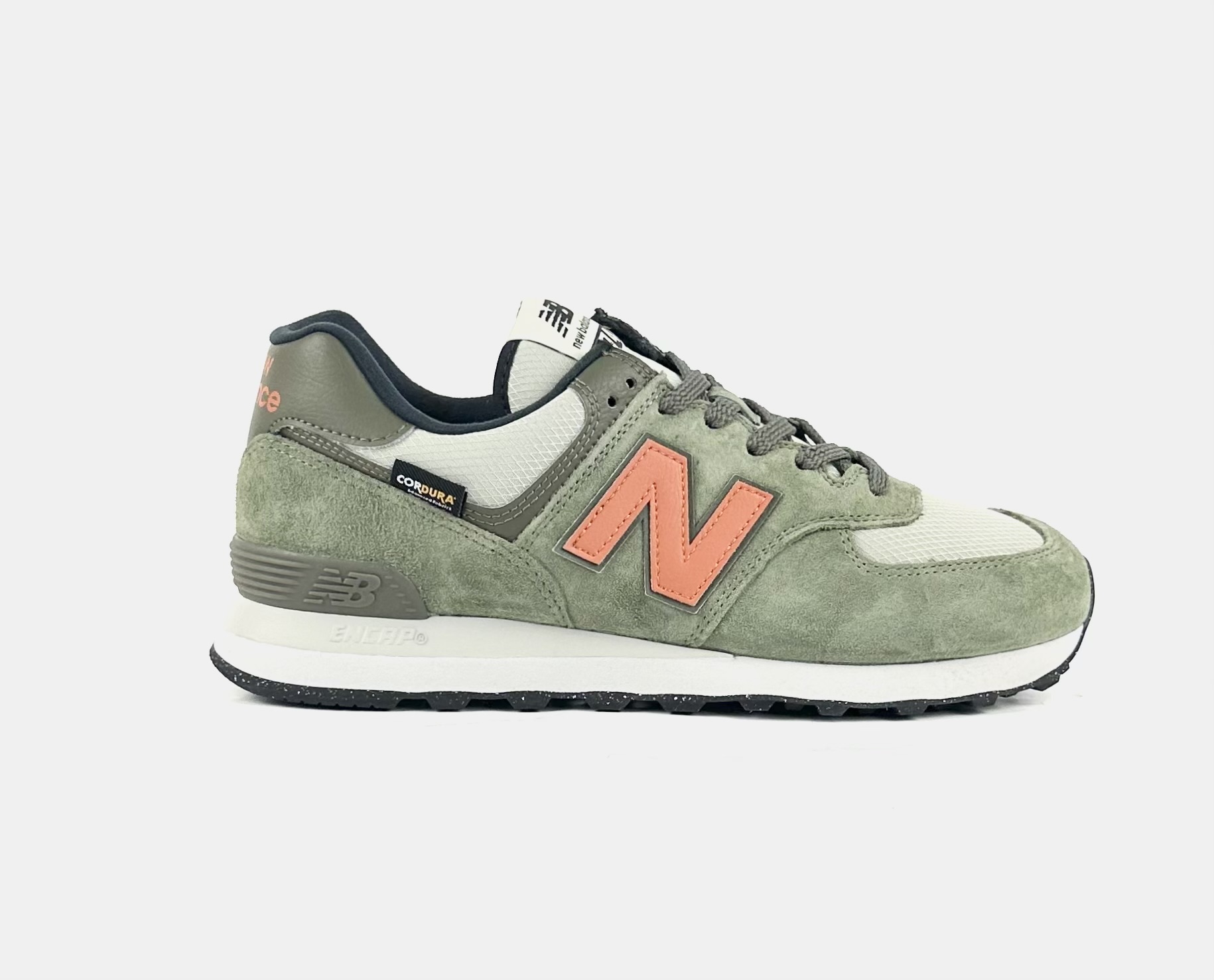 New Balance 574 SOC Cordura Sneaker Dark Olive grun meinsportline