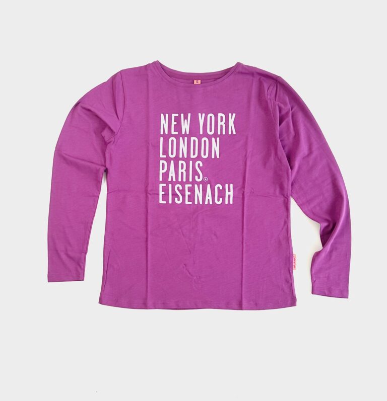 Salzhaut x Eisenach Damen Longshirt Plum (lila)