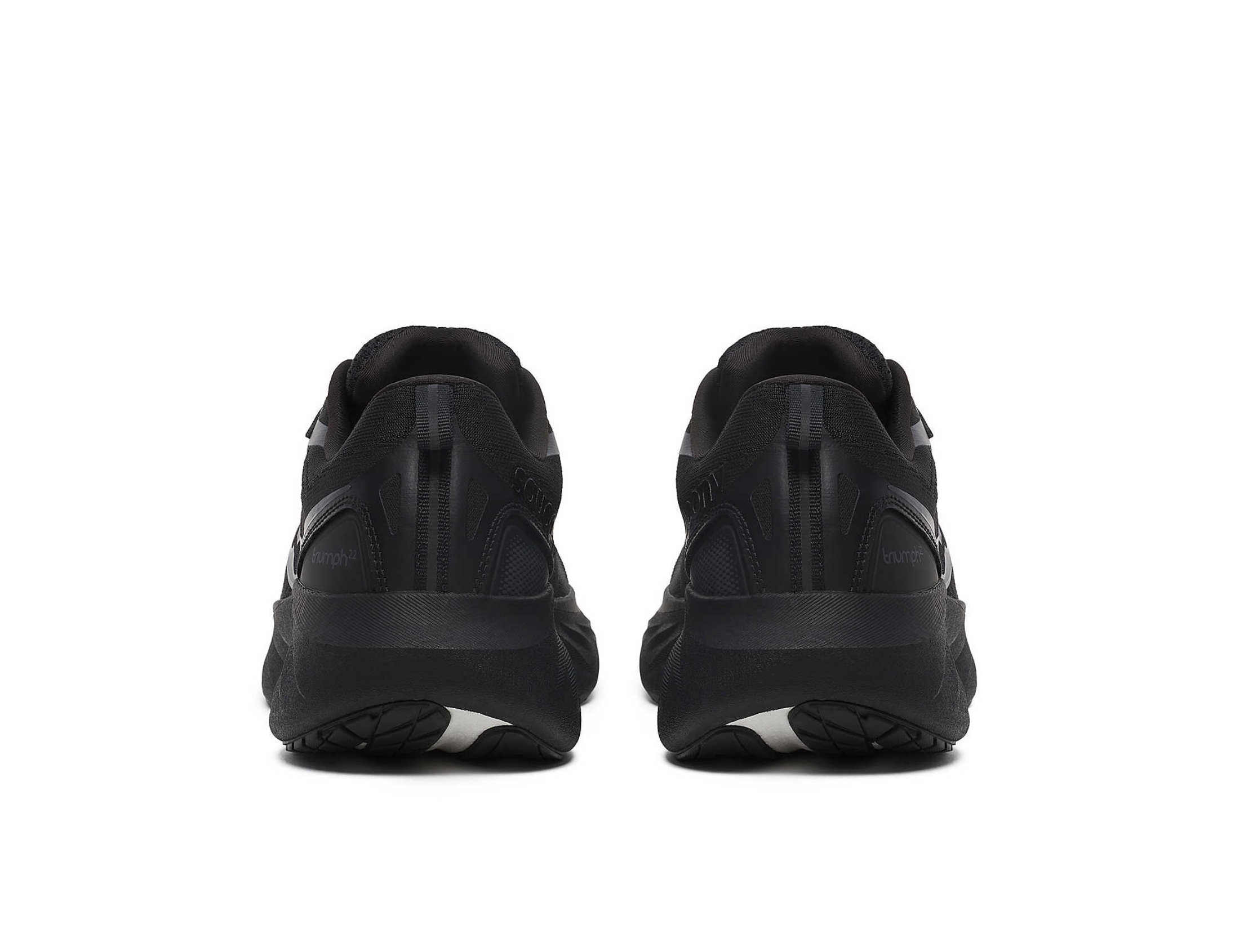 Saucony Triumph Run 22 Sneaker All Black schwarz meinsportline