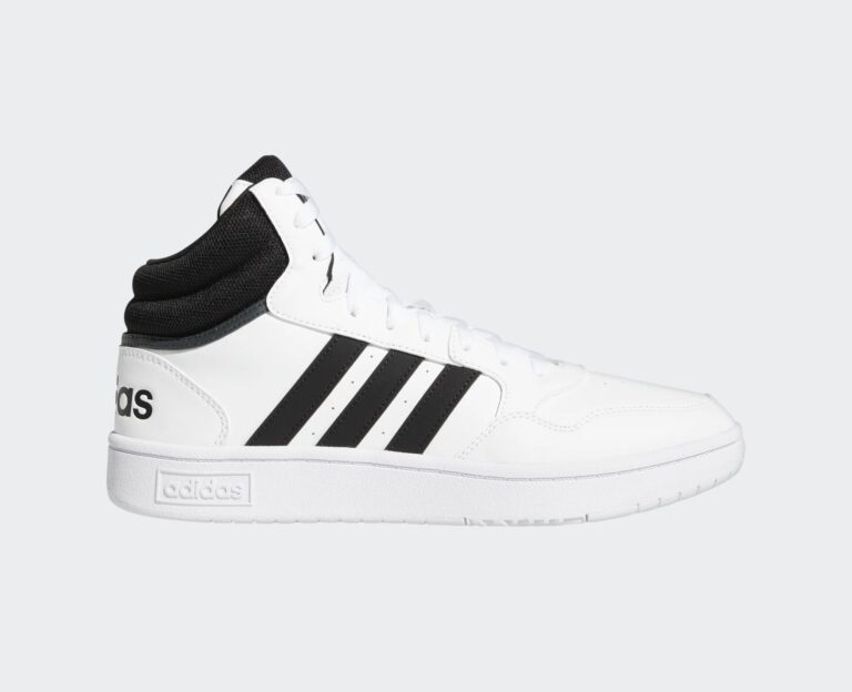 Adidas Hoops 3.0 Mid Sneaker (weiß/schwarz)