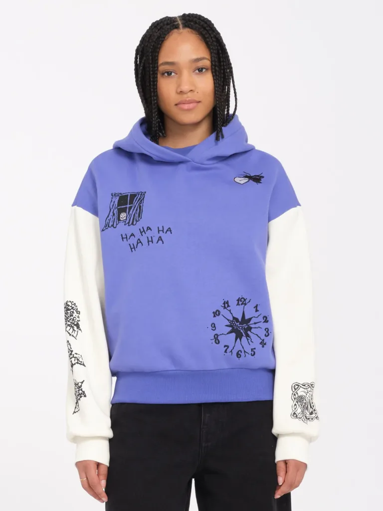 Volcom x Keutchi  Kapuzen Pullover Damen (lila)