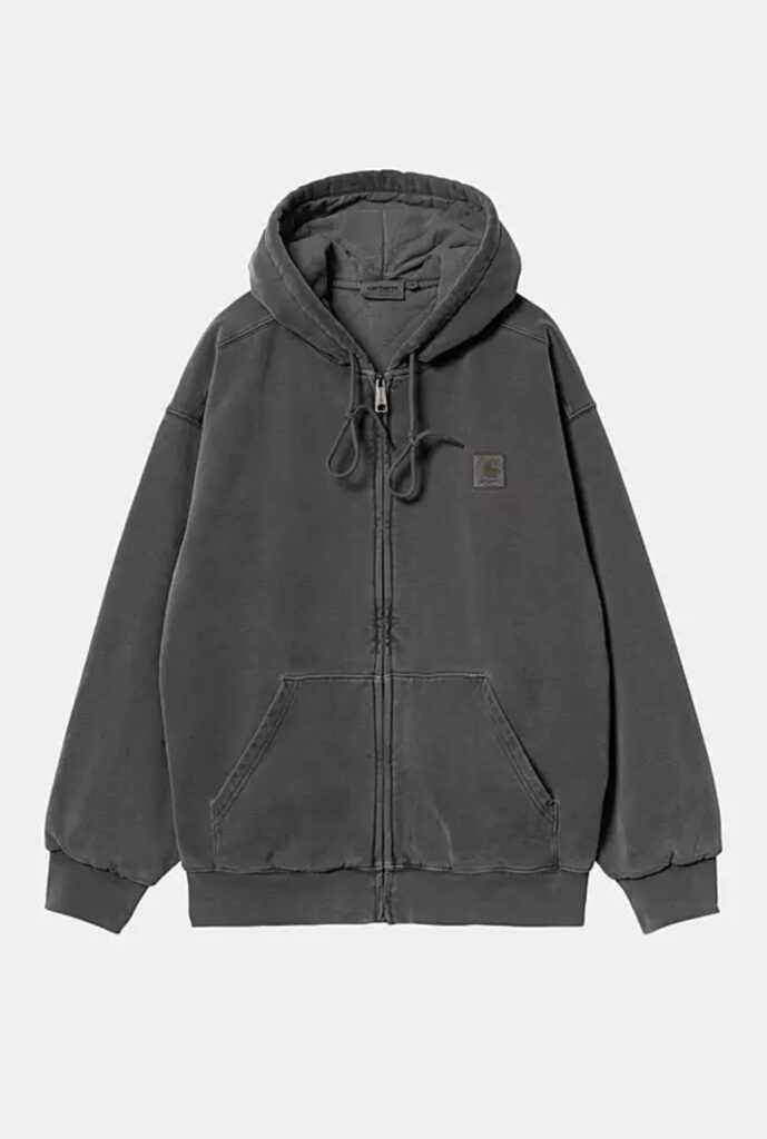 Carhartt Wip Vista Kapuzen Jacke Garment Dye gr.L (grau)