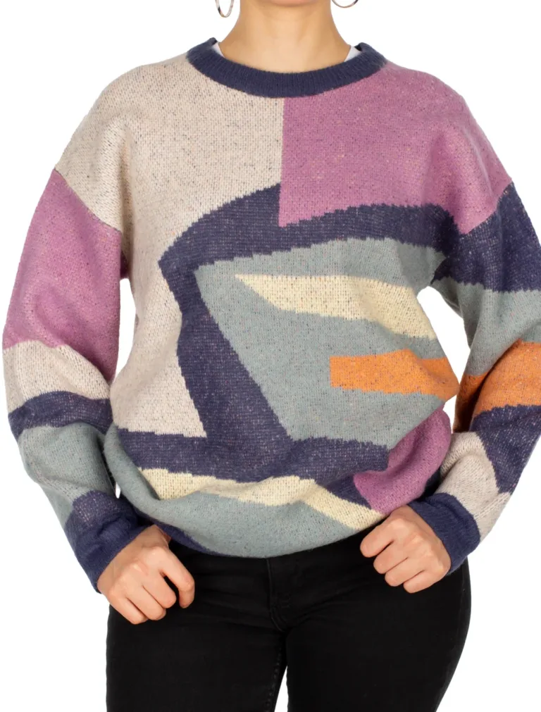 Iriedaily Fady Knit Damen Pullover Salte Gr.XS (lila/grau)