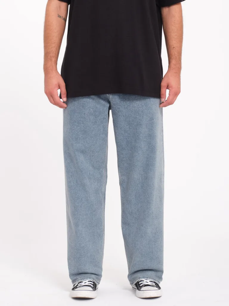 Volcom Billow Loose Fit Denim Jeans Hose ASH Blue (blau)