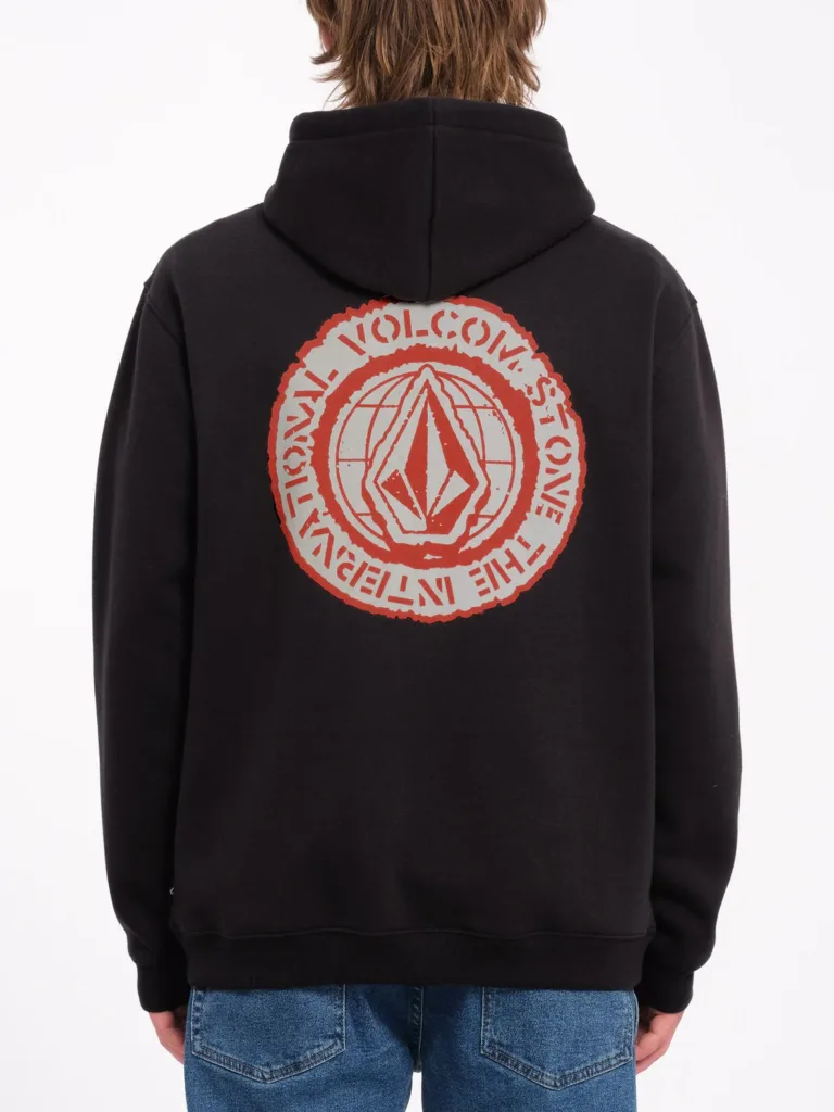 Volcom Volstoned Kapuzen Pullover (schwarz)