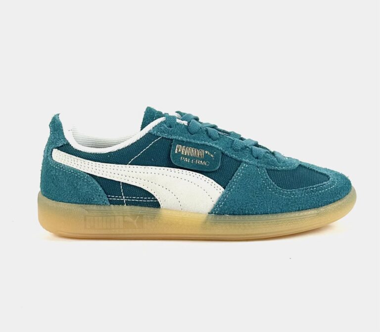Puma Palermo Vintage Sneaker Schuhe Cold Green Frostet Ivory (grün)