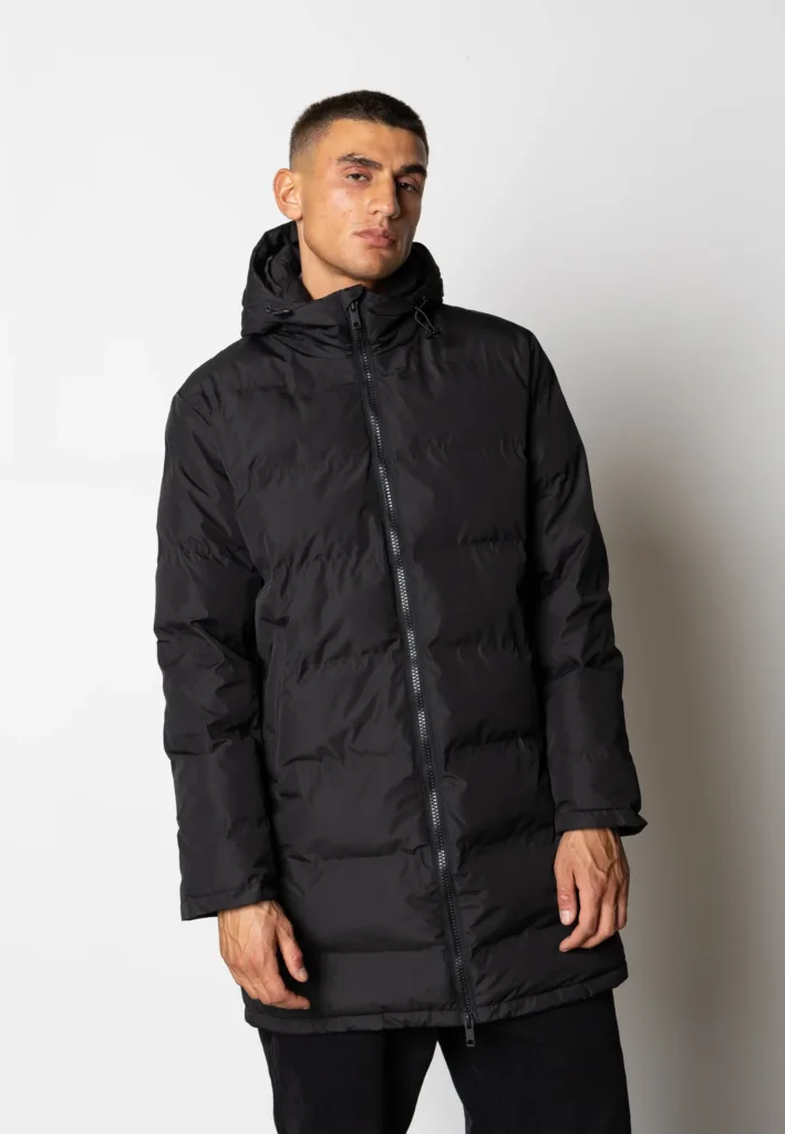 Fat Moose Birk Daunen Herren Parka Jacke (schwarz)