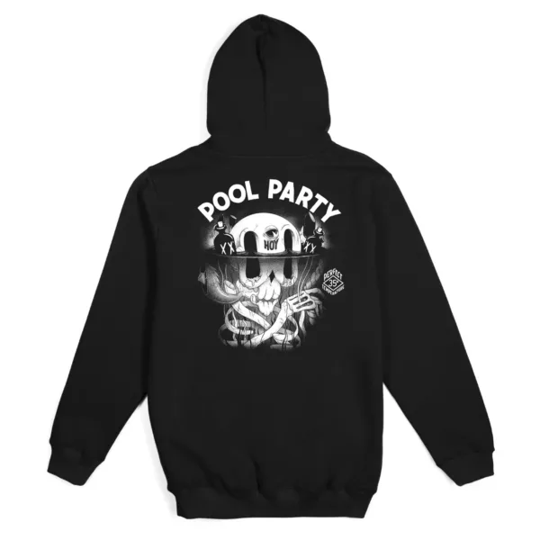 The Dudes Pool Party Kapuzen Pullover (schwarz)
