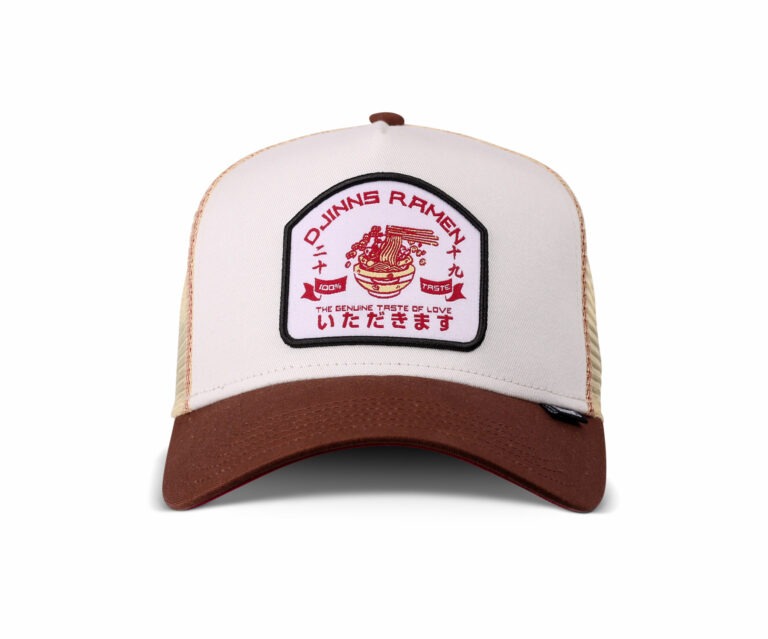 Djinns Ramen Trucker Cap (braun/beige)