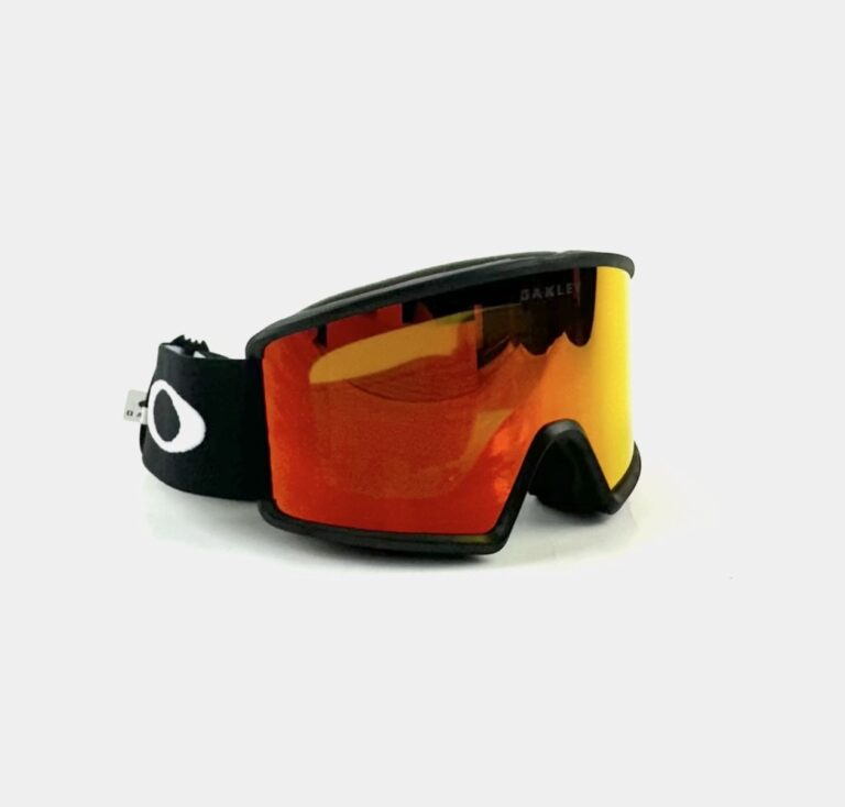 Oakley Target M Goggle Ski/Snowboard Brille Fire Iridium (schwarz)