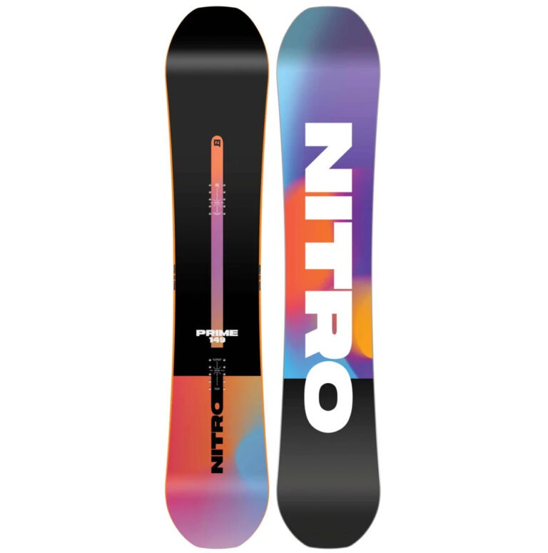Nitro Prime Chroma Cam Out Camber Snowboard Wide 164cm (schwarz/lila)