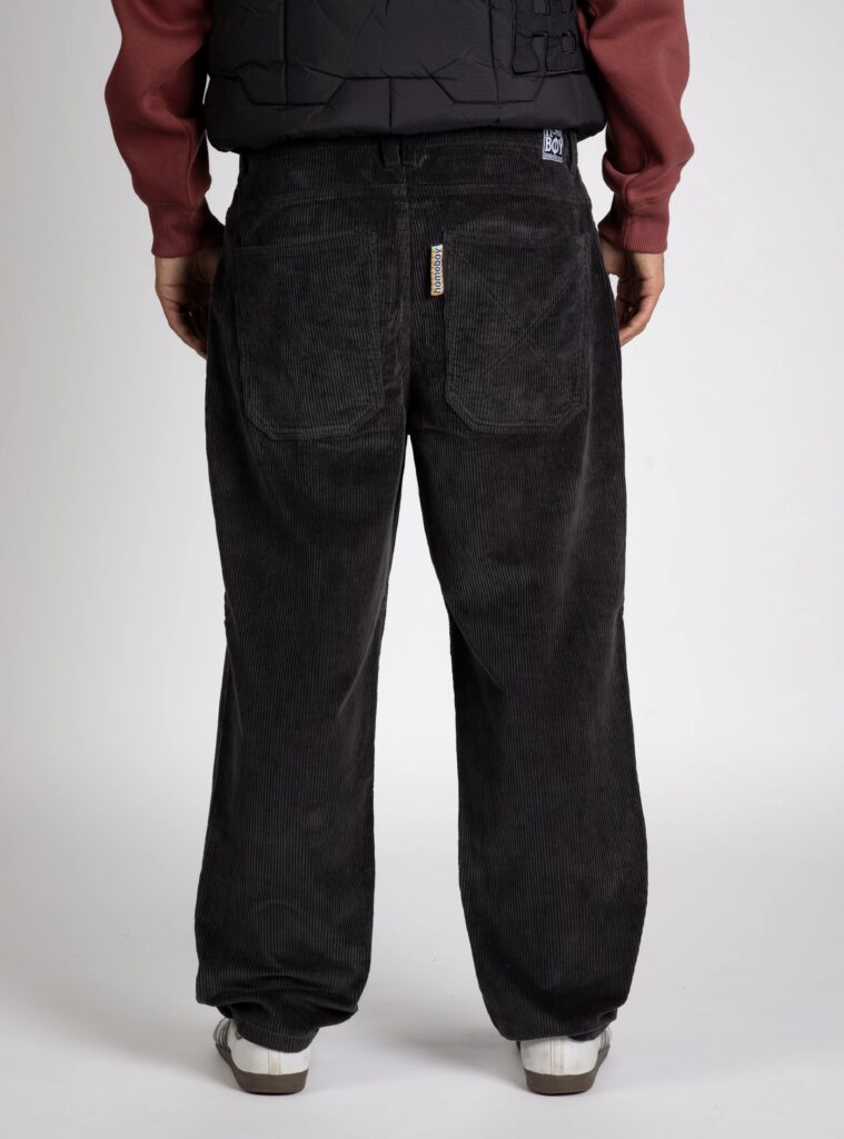 Homeboy X-Tra Vintage Loose Fit Cord Hose (schwarz)