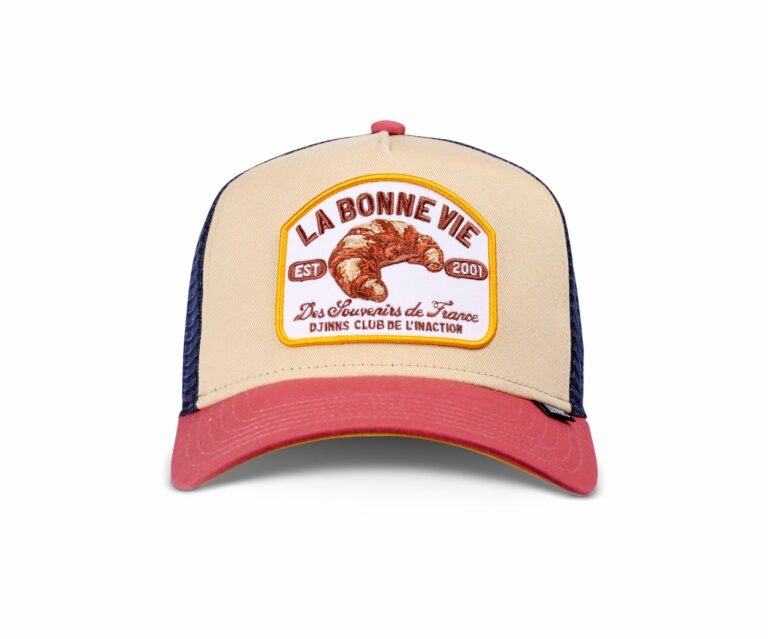 Djinns La Bonne Vie Trucker Cap (beige/blau)