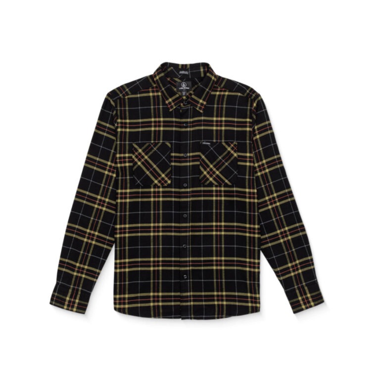 Volcom Netastone Hemd Herren kariert (schwarz)
