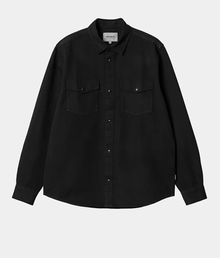 Carhartt Wip Santa Fe Twill Loose Fit Hemd (schwarz)