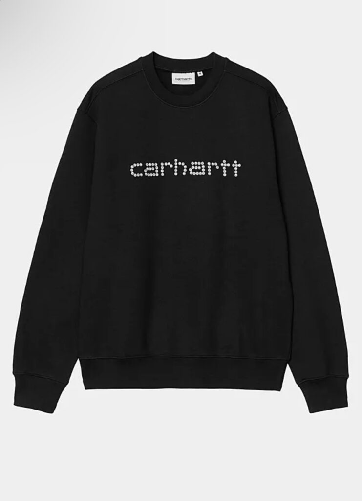 Carhartt Wip Rivet Script Pullover (schwarz)