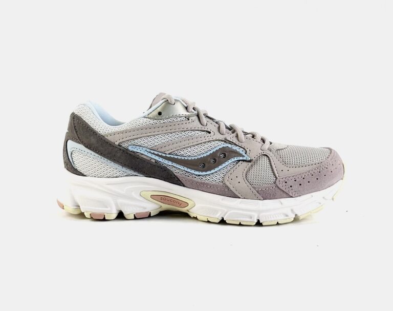 Saucony Ride Millennium Damen Sneaker Dove Beige (beige/lila)