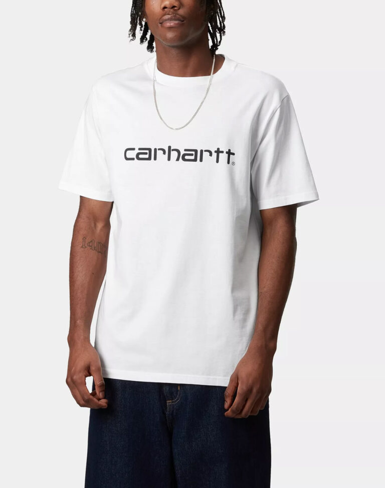 Carhartt Wip Script Logo T-Shirt (weiß)