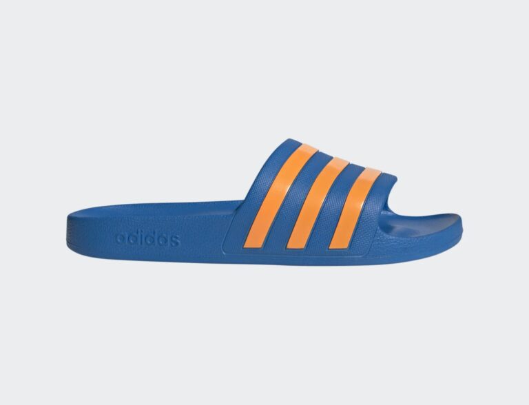 Adidas Aidilette Aqua Sandalen JI2221 Broyal (blau/orange)