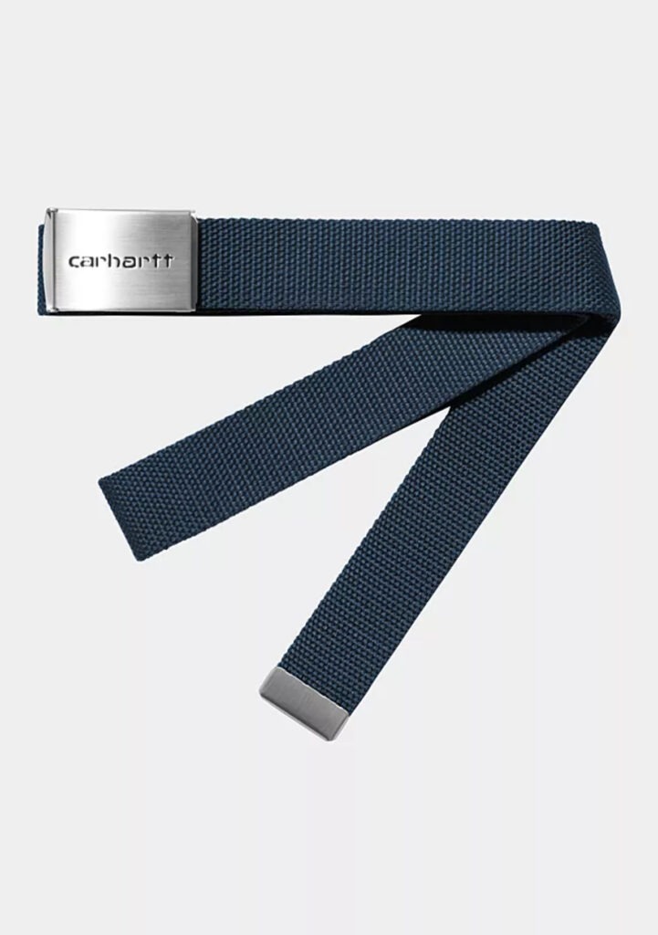 Carhartt Wip Clip Belt Chrome Ink (blau)