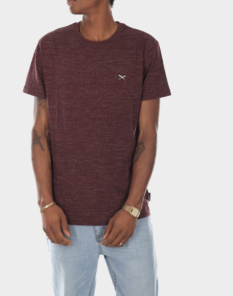 Iriedaily Chamisso T-Shirt Maroon (rot)