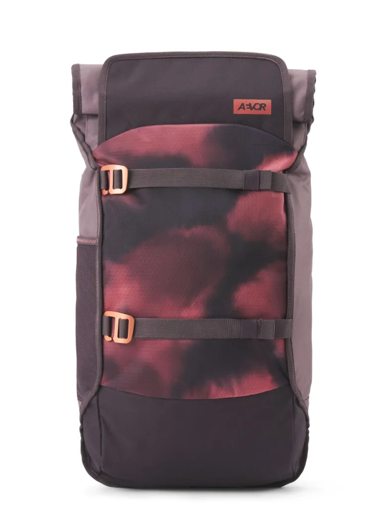 Aevor Trip Pack 33Liter Waterproof Rucksack Bleach Dye (lila/rot)