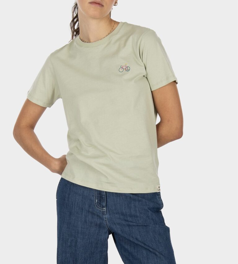 Iriedaily Peacy Ride Damen T-Shirt Light Sage (grün)