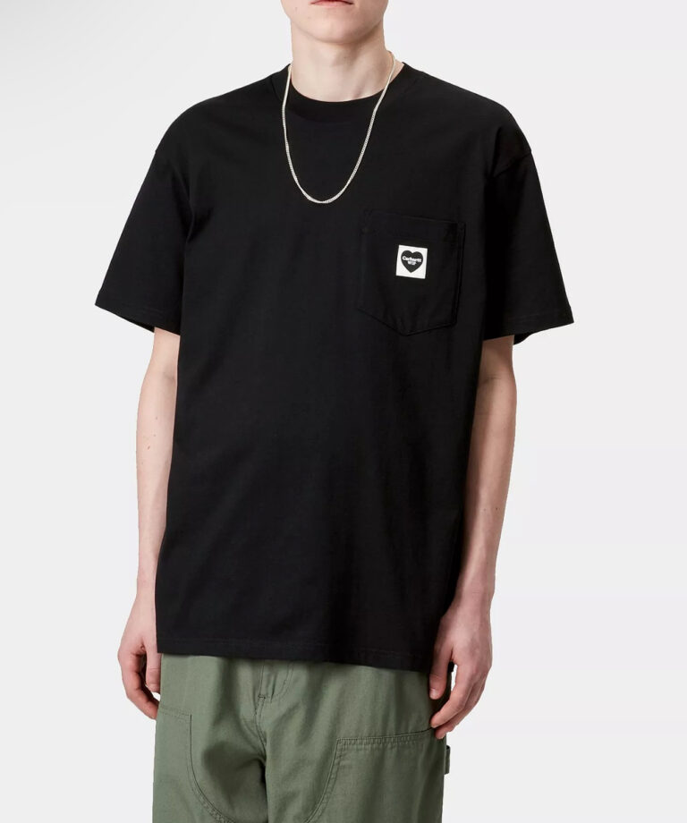 Carhartt Wip Heart Pocket Loose Fit T-Shirt (schwarz)