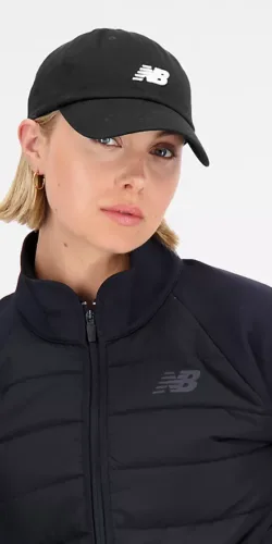 New Balance 6 Panel Dad Cap (schwarz)