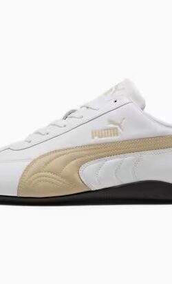 Puma Speedcat Premium Leder Sneaker Almond White (weiß)