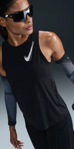 Nike ONE Dri Fit Damen Tank Top (schwarz)