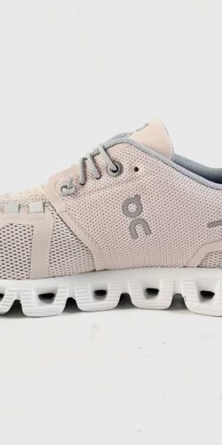 On Cloud 5 Damen Sneaker Shell / White (rosa/weiß)