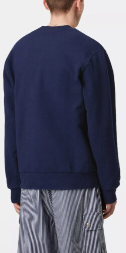 Carhartt Wip Script Embroidery Sweatshirt (Blau)