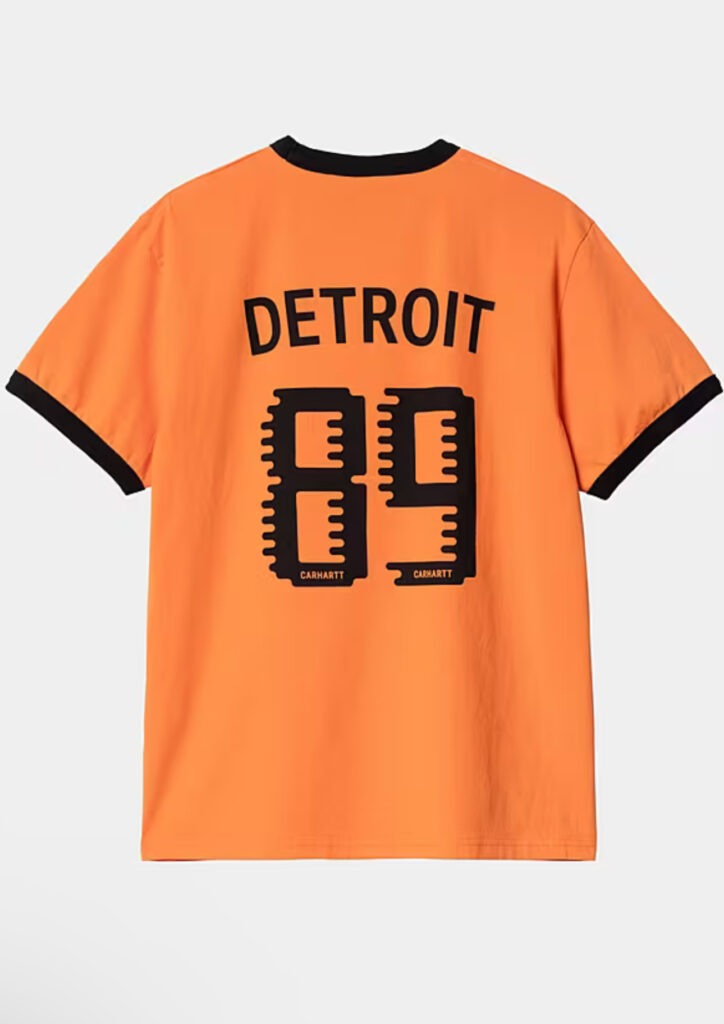 Carhartt Wip Vintage 89 Ringer T-Shirt (orange)