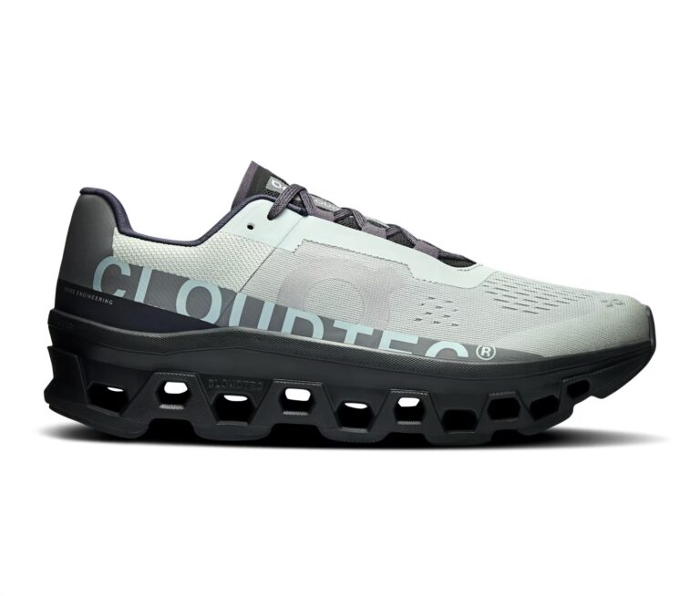 ON Cloudmonster 1 Runner Sneaker Glacier Black (grün/schwarz)