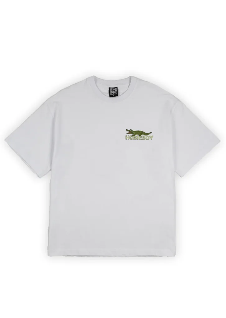 Homeboy Crocoboy T-Shirt (weiß)