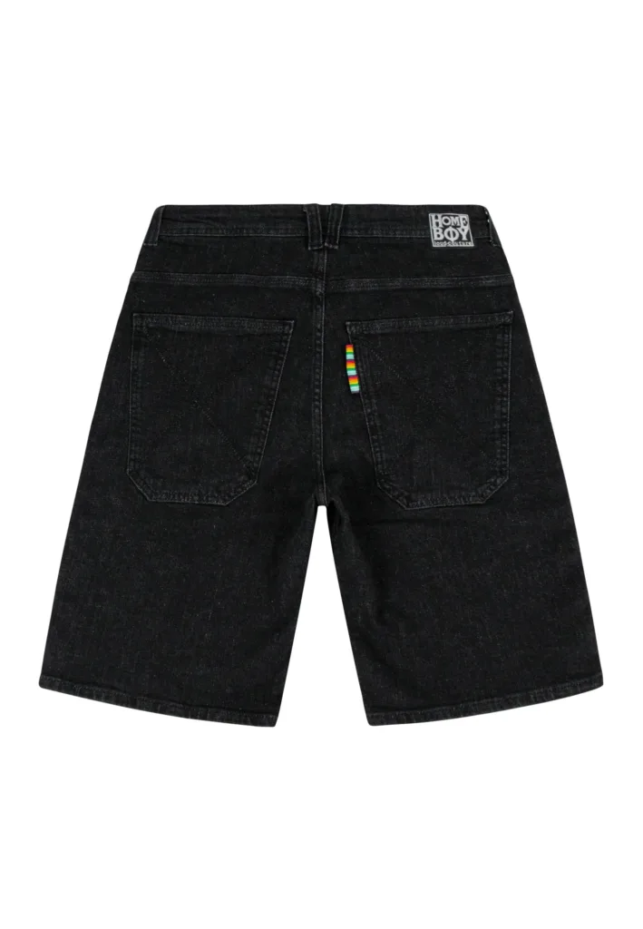 Homeboy X-Tra Baggy Loose Fit Jeans Short Hose (schwarz)
