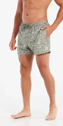 Protest Tifton Badeshort Artichoke Green (grün)