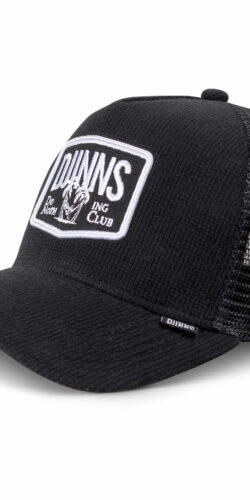 Djinns DNC Trucker Cap Wafflemelange (schwarz)
