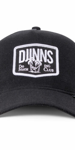 Djinns DNC Trucker Cap Wafflemelange (schwarz)