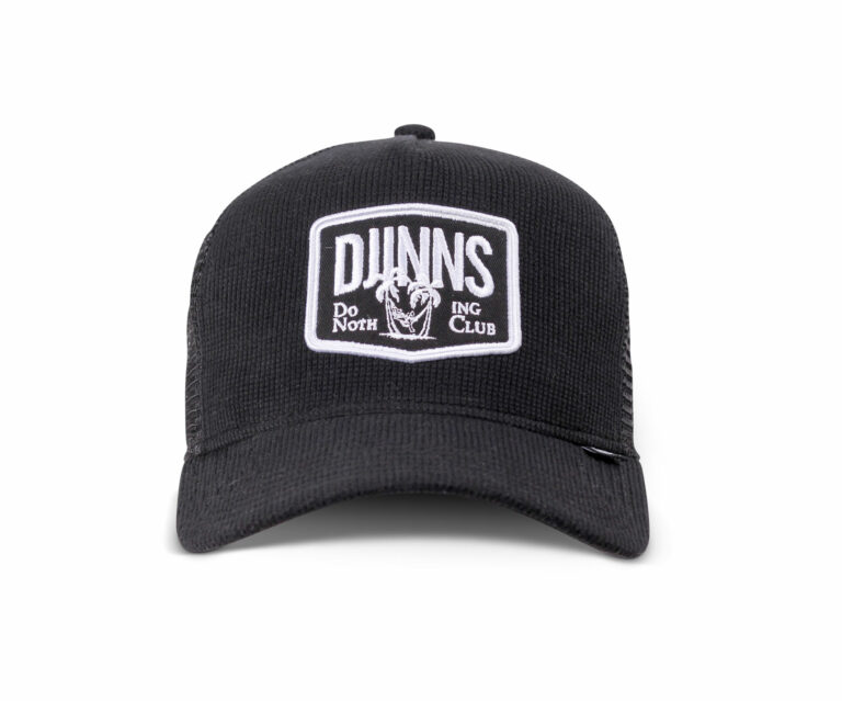 Djinns DNC Trucker Cap Wafflemelange (schwarz)