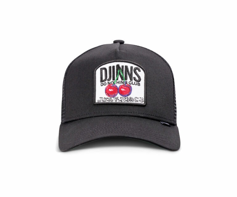 Djinns Cherry Trucker Cap (schwarz)
