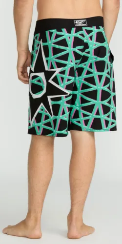 Volcom Star Gazer Surf Short Hose (grün/schwarz)