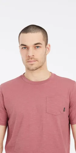 Protest Cruz Pocket T-Shirt Deco Pink (rot)